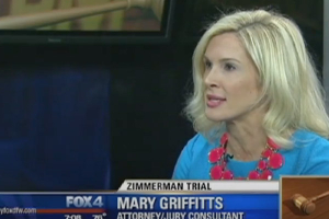 Mary Griffitts Discusses Zimmerman Verdict on Fox 4 News Thumb